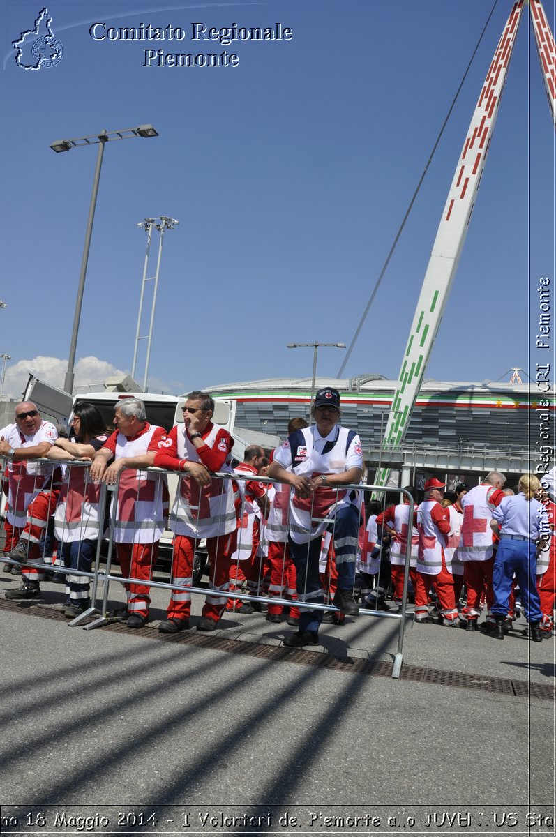 Torino 18 Maggio 2014 - I Volontari del Piemonte allo JUVENTUS Stadium - Comitato Regionale del Piemonte