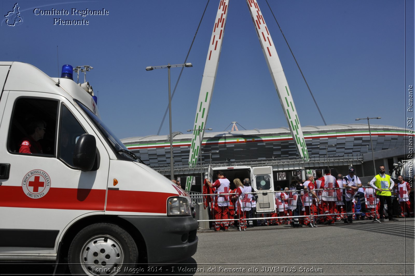 Torino 18 Maggio 2014 - I Volontari del Piemonte allo JUVENTUS Stadium - Comitato Regionale del Piemonte