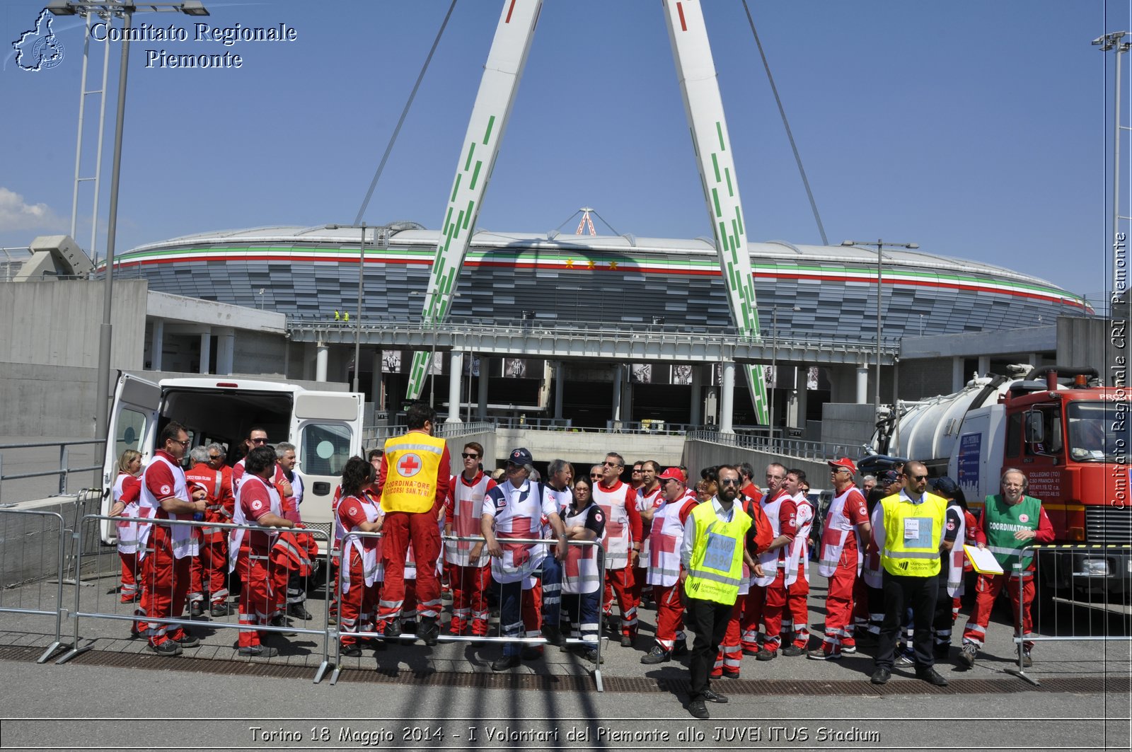 Torino 18 Maggio 2014 - I Volontari del Piemonte allo JUVENTUS Stadium - Comitato Regionale del Piemonte