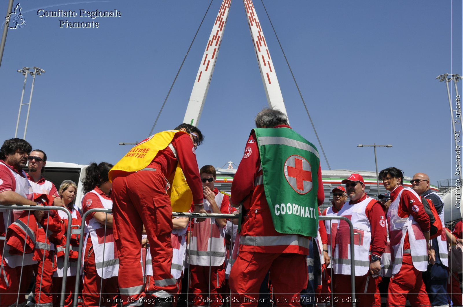 Torino 18 Maggio 2014 - I Volontari del Piemonte allo JUVENTUS Stadium - Comitato Regionale del Piemonte