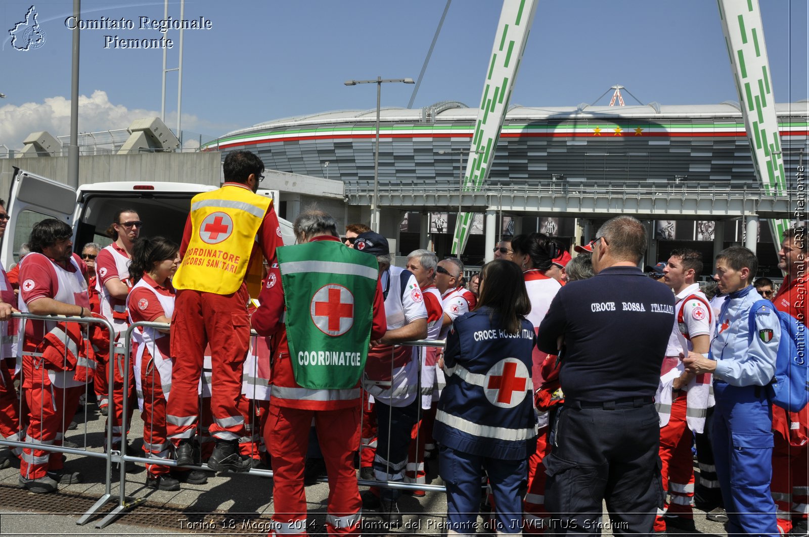 Torino 18 Maggio 2014 - I Volontari del Piemonte allo JUVENTUS Stadium - Comitato Regionale del Piemonte