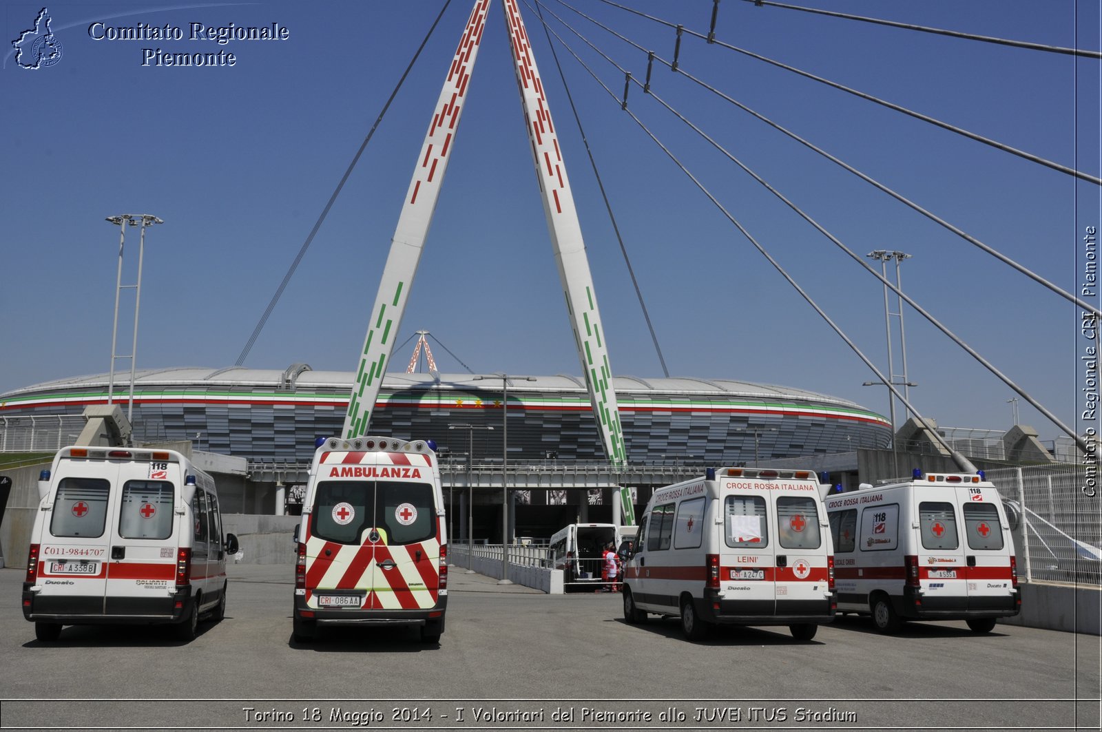 Torino 18 Maggio 2014 - I Volontari del Piemonte allo JUVENTUS Stadium - Comitato Regionale del Piemonte