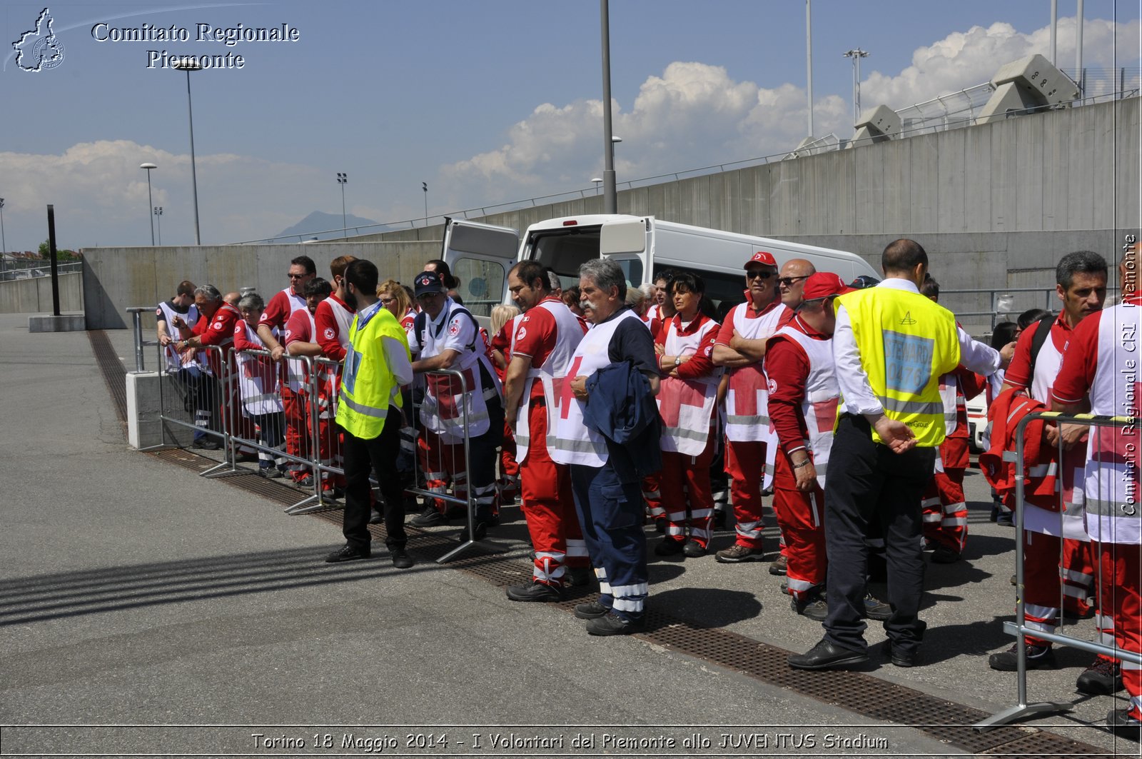 Torino 18 Maggio 2014 - I Volontari del Piemonte allo JUVENTUS Stadium - Comitato Regionale del Piemonte