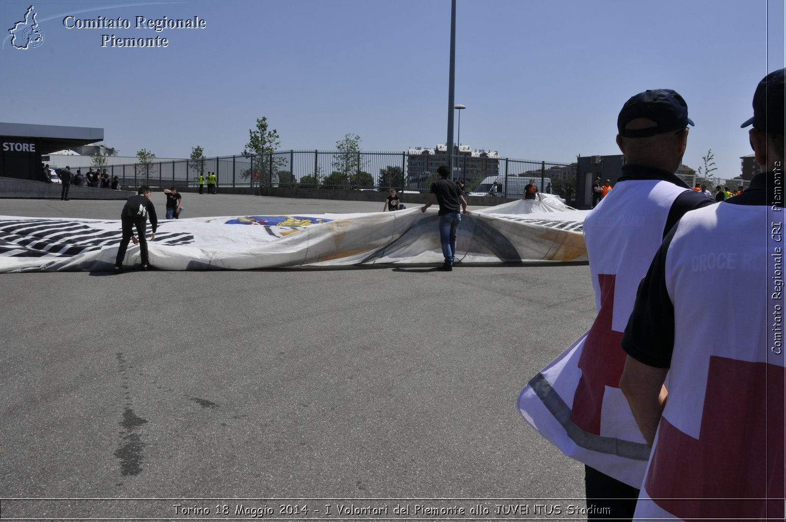 Torino 18 Maggio 2014 - I Volontari del Piemonte allo JUVENTUS Stadium - Comitato Regionale del Piemonte