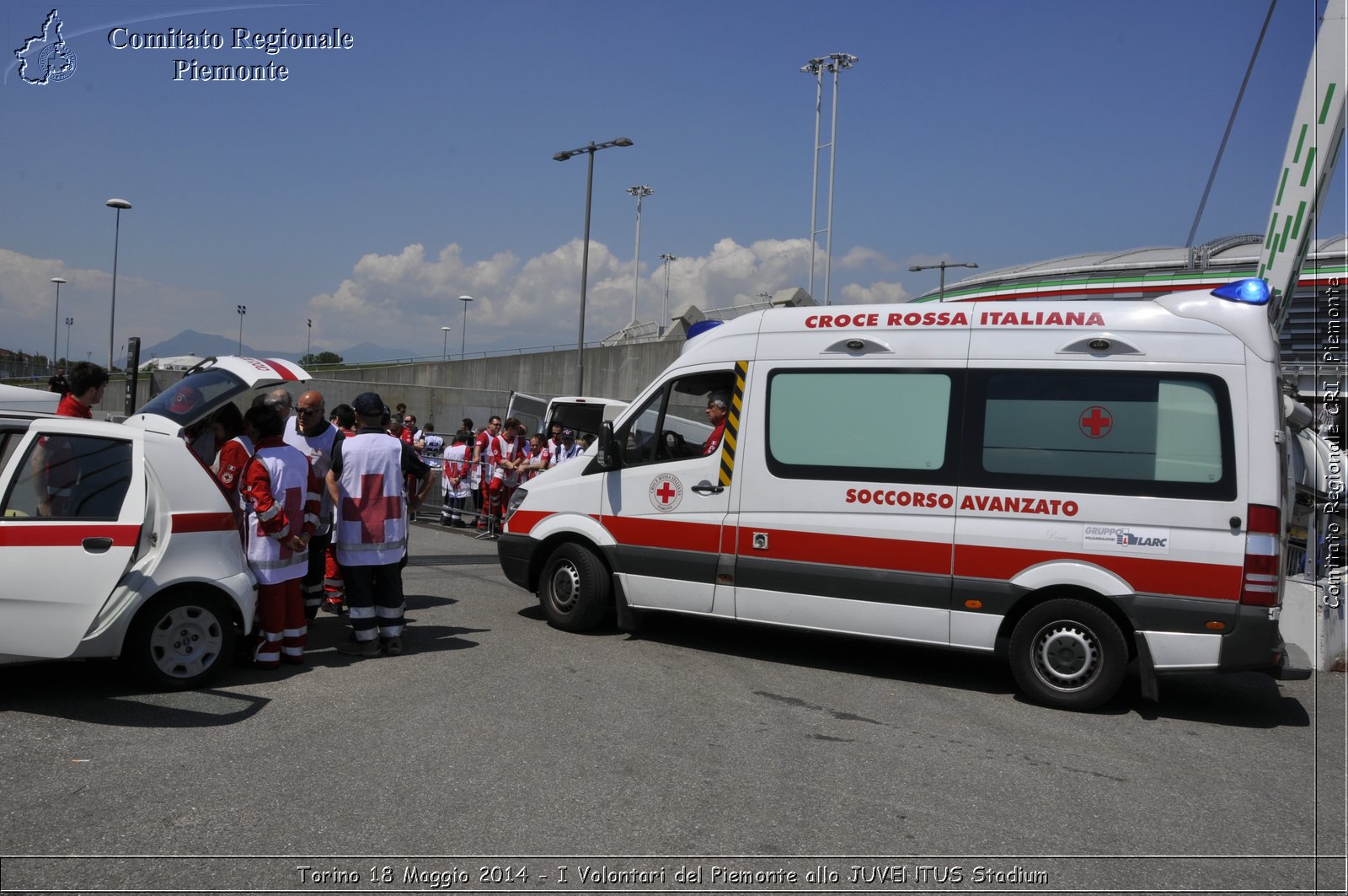 Torino 18 Maggio 2014 - I Volontari del Piemonte allo JUVENTUS Stadium - Comitato Regionale del Piemonte