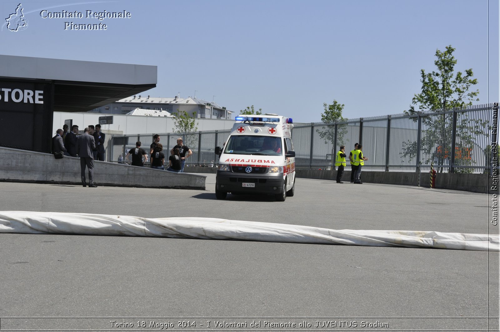 Torino 18 Maggio 2014 - I Volontari del Piemonte allo JUVENTUS Stadium - Comitato Regionale del Piemonte