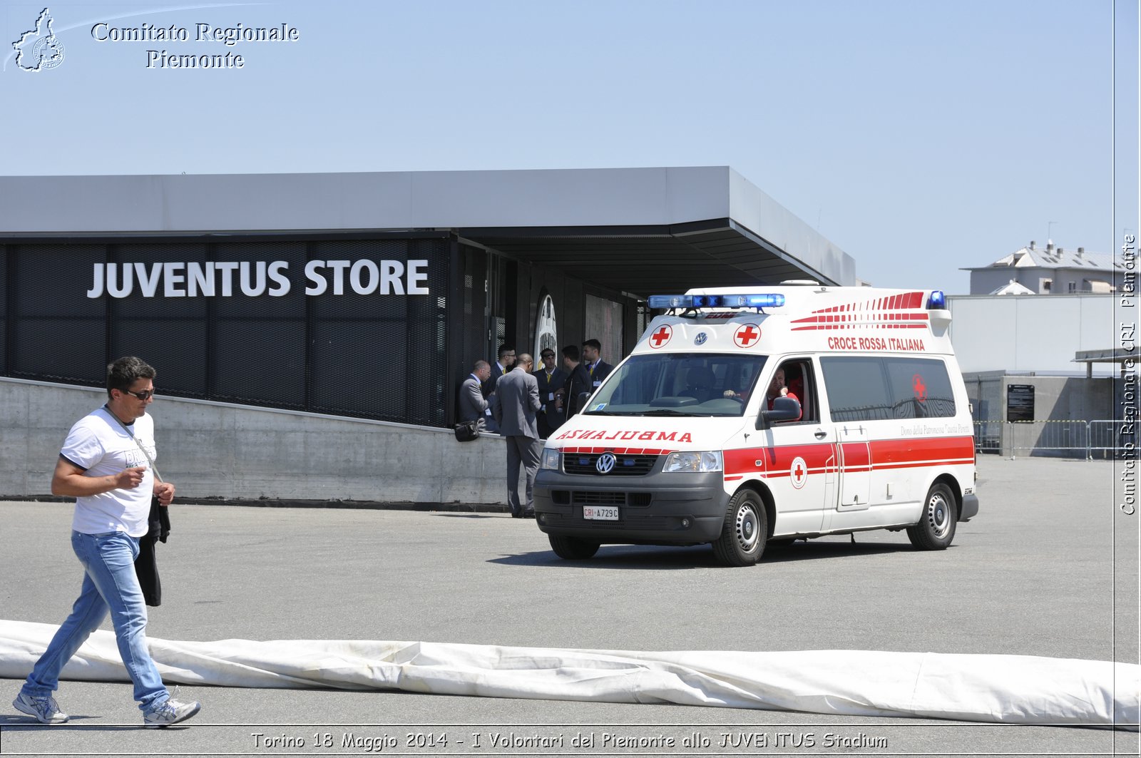 Torino 18 Maggio 2014 - I Volontari del Piemonte allo JUVENTUS Stadium - Comitato Regionale del Piemonte