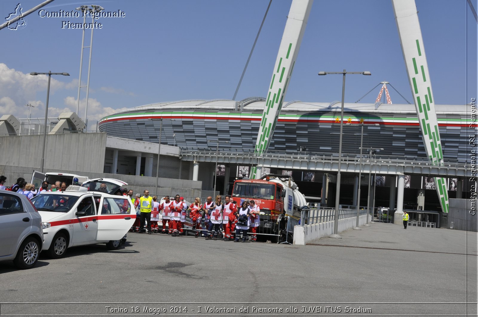 Torino 18 Maggio 2014 - I Volontari del Piemonte allo JUVENTUS Stadium - Comitato Regionale del Piemonte