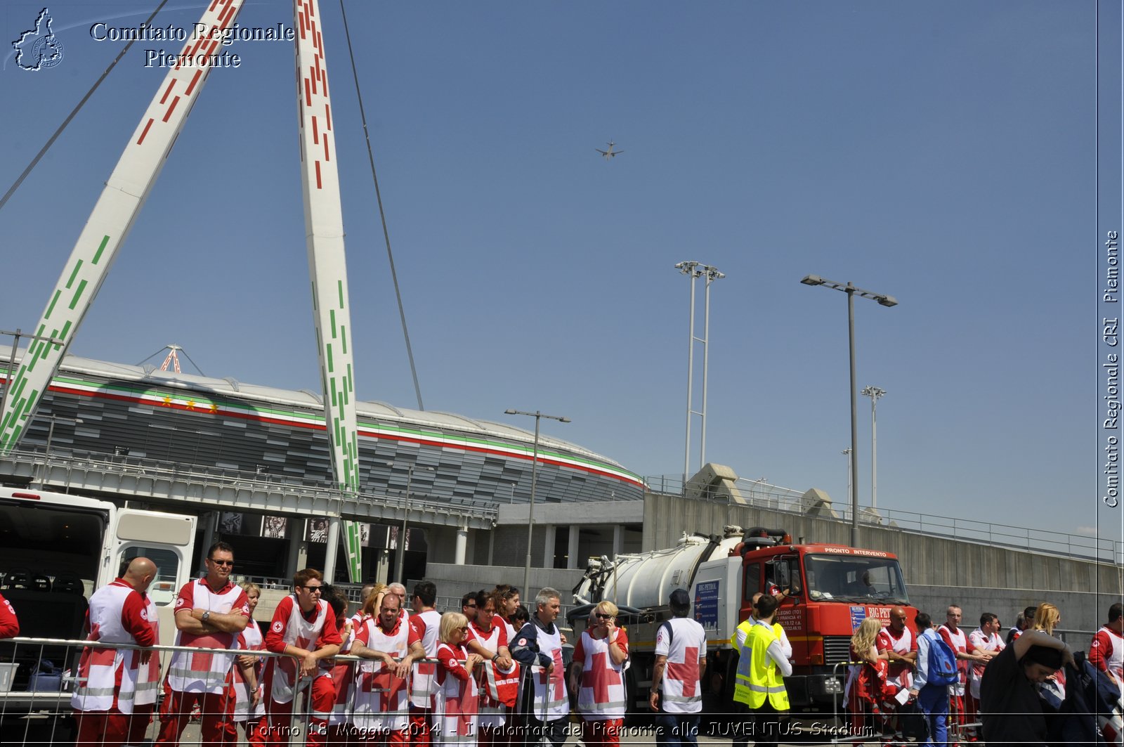 Torino 18 Maggio 2014 - I Volontari del Piemonte allo JUVENTUS Stadium - Comitato Regionale del Piemonte