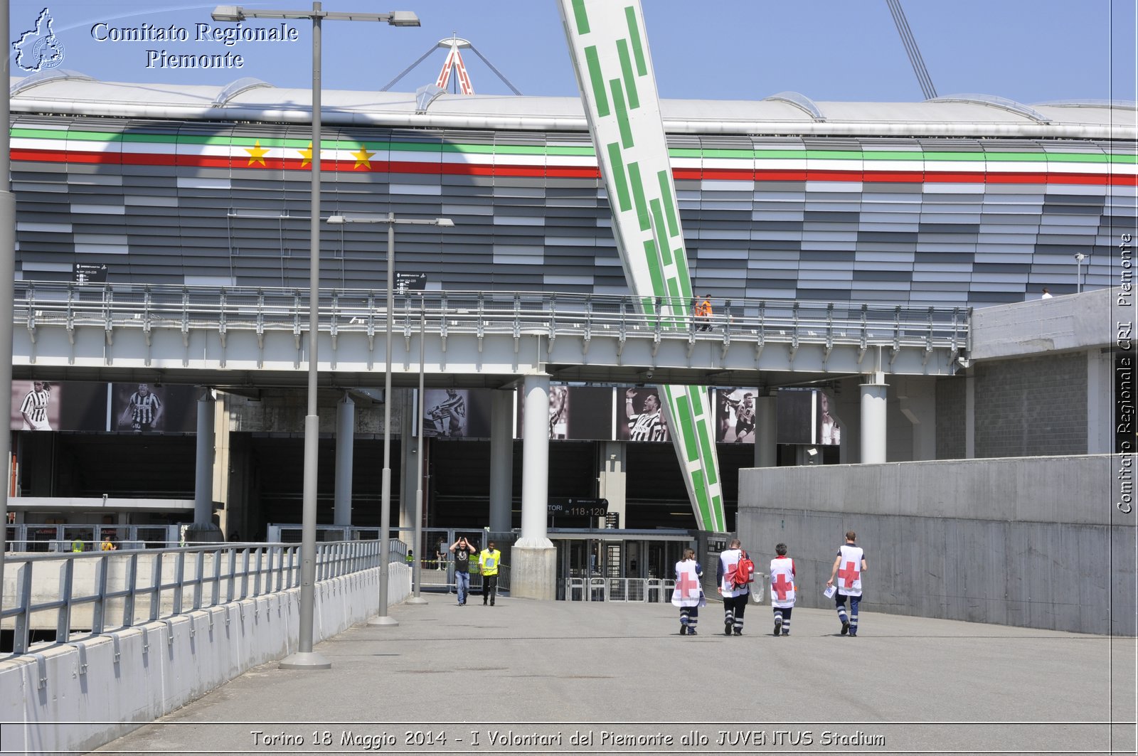 Torino 18 Maggio 2014 - I Volontari del Piemonte allo JUVENTUS Stadium - Comitato Regionale del Piemonte