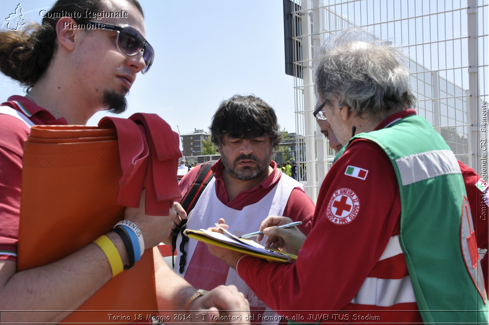 Torino 18 Maggio 2014 - I Volontari del Piemonte allo JUVENTUS Stadium - Comitato Regionale del Piemonte