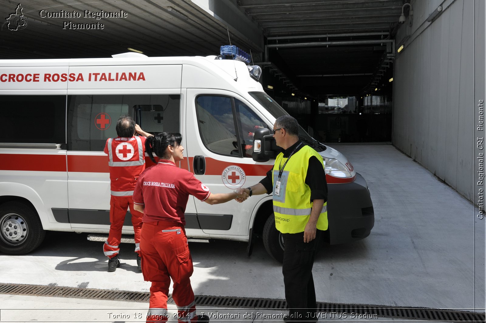 Torino 18 Maggio 2014 - I Volontari del Piemonte allo JUVENTUS Stadium - Comitato Regionale del Piemonte