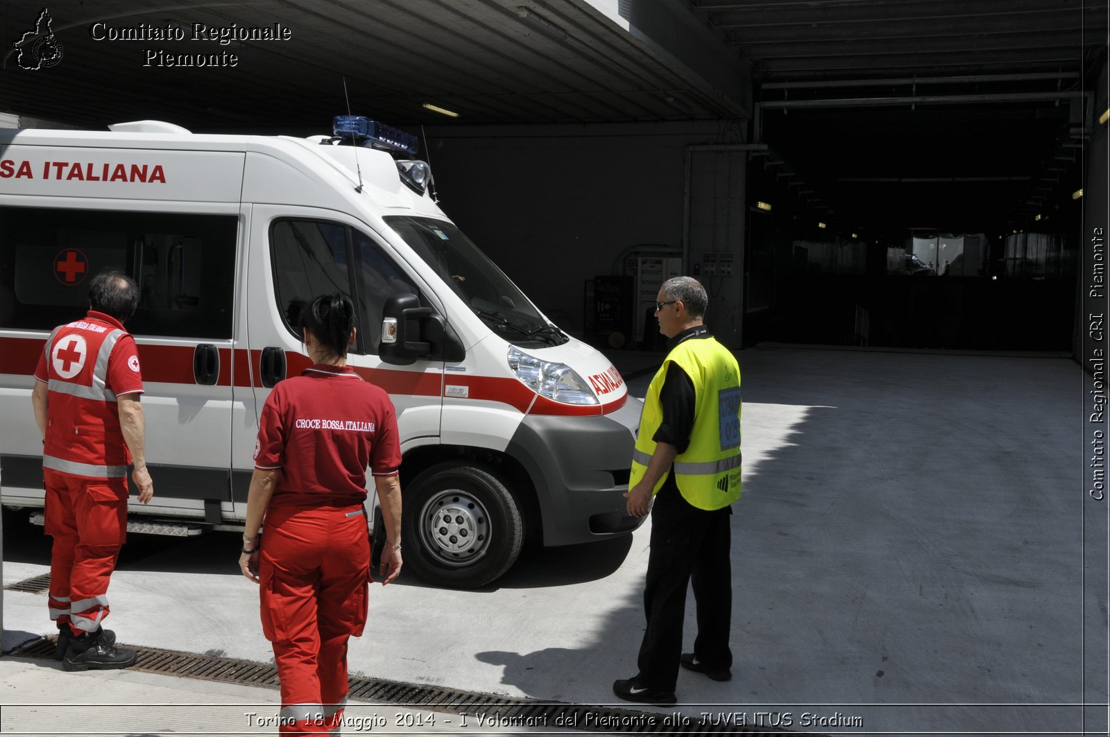 Torino 18 Maggio 2014 - I Volontari del Piemonte allo JUVENTUS Stadium - Comitato Regionale del Piemonte