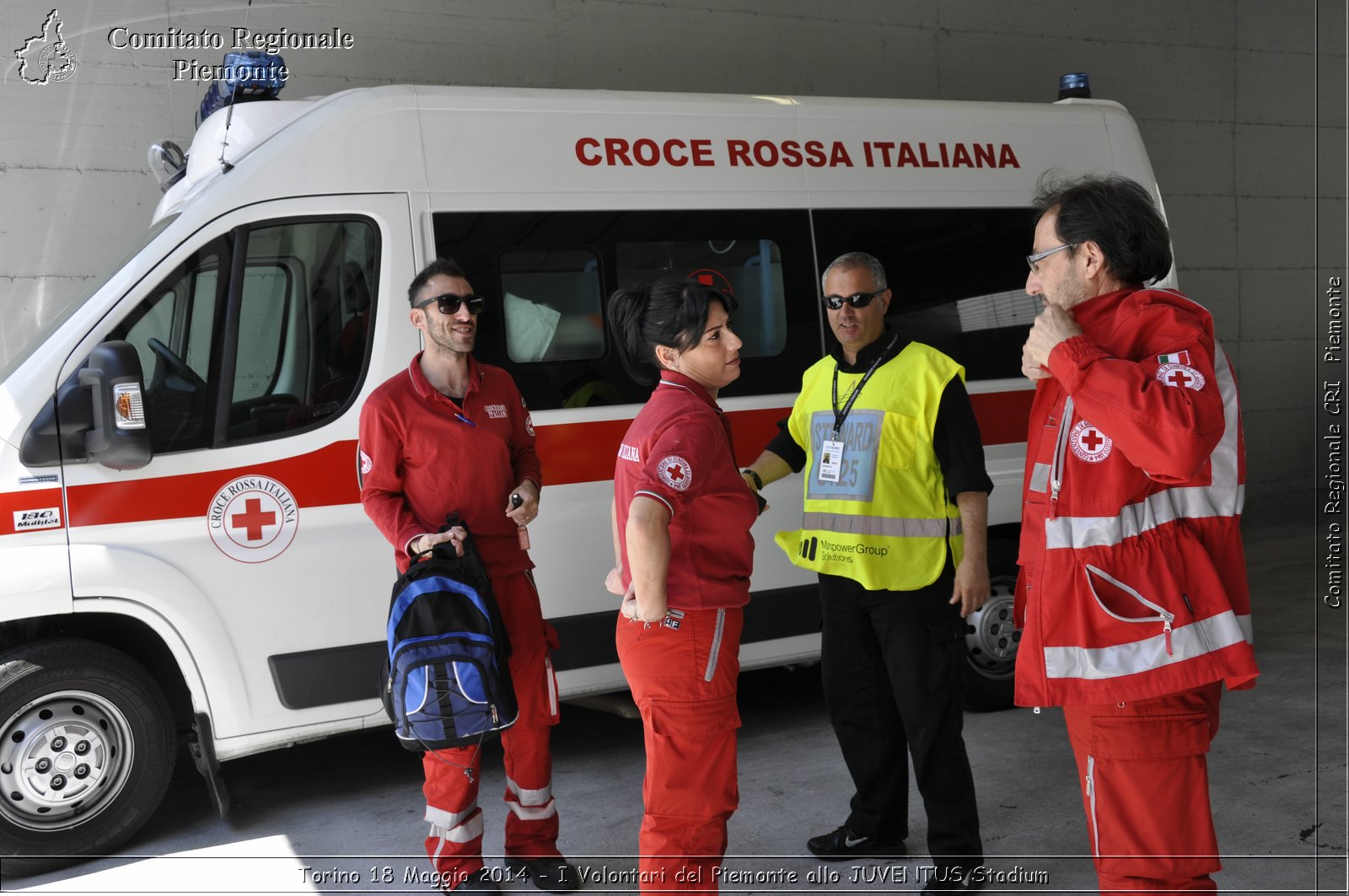 Torino 18 Maggio 2014 - I Volontari del Piemonte allo JUVENTUS Stadium - Comitato Regionale del Piemonte