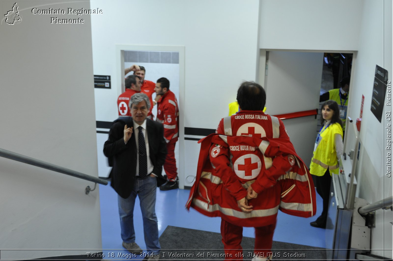 Torino 18 Maggio 2014 - I Volontari del Piemonte allo JUVENTUS Stadium - Comitato Regionale del Piemonte