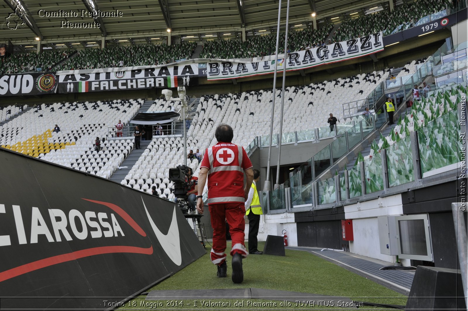 Torino 18 Maggio 2014 - I Volontari del Piemonte allo JUVENTUS Stadium - Comitato Regionale del Piemonte