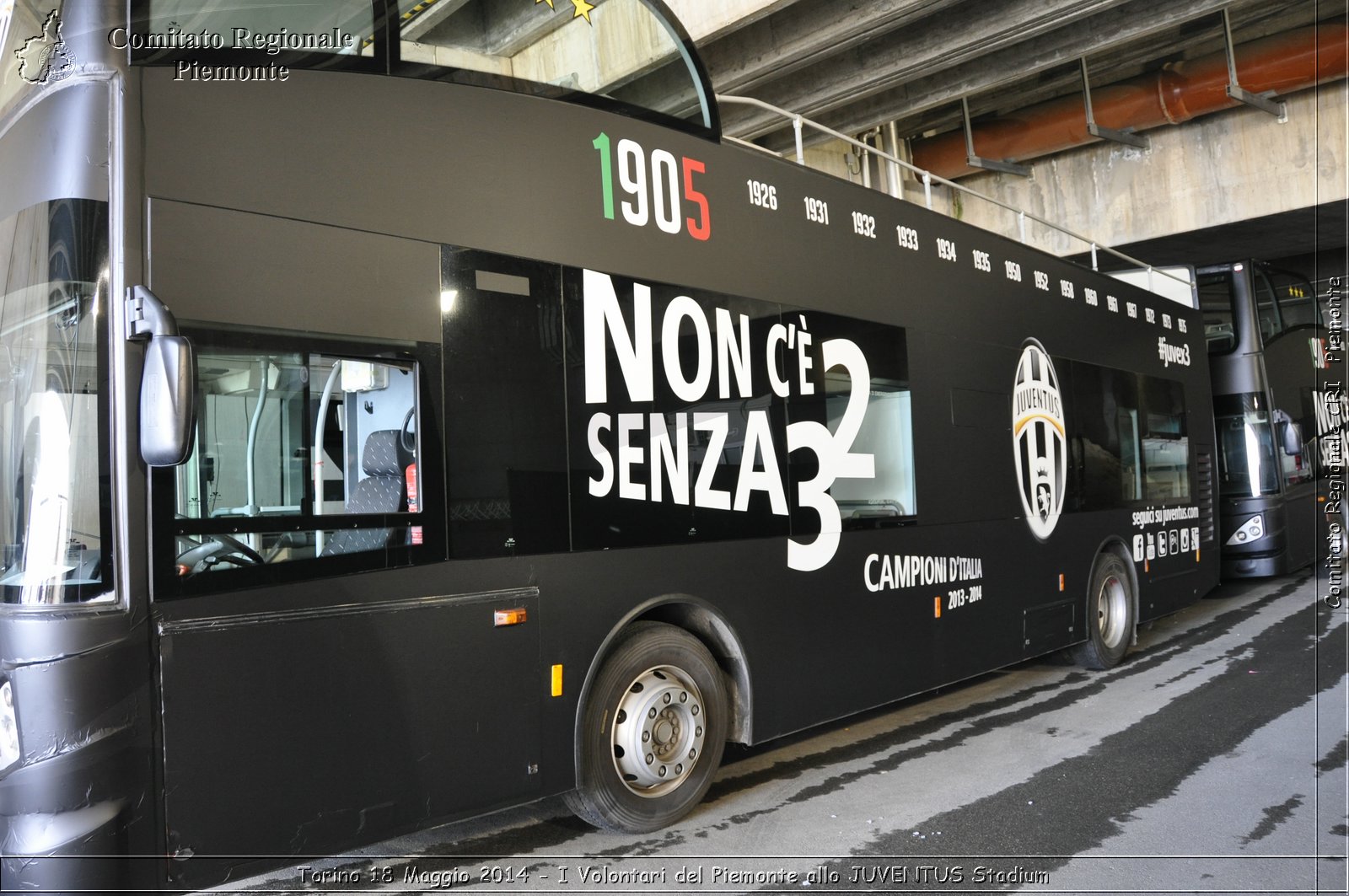 Torino 18 Maggio 2014 - I Volontari del Piemonte allo JUVENTUS Stadium - Comitato Regionale del Piemonte