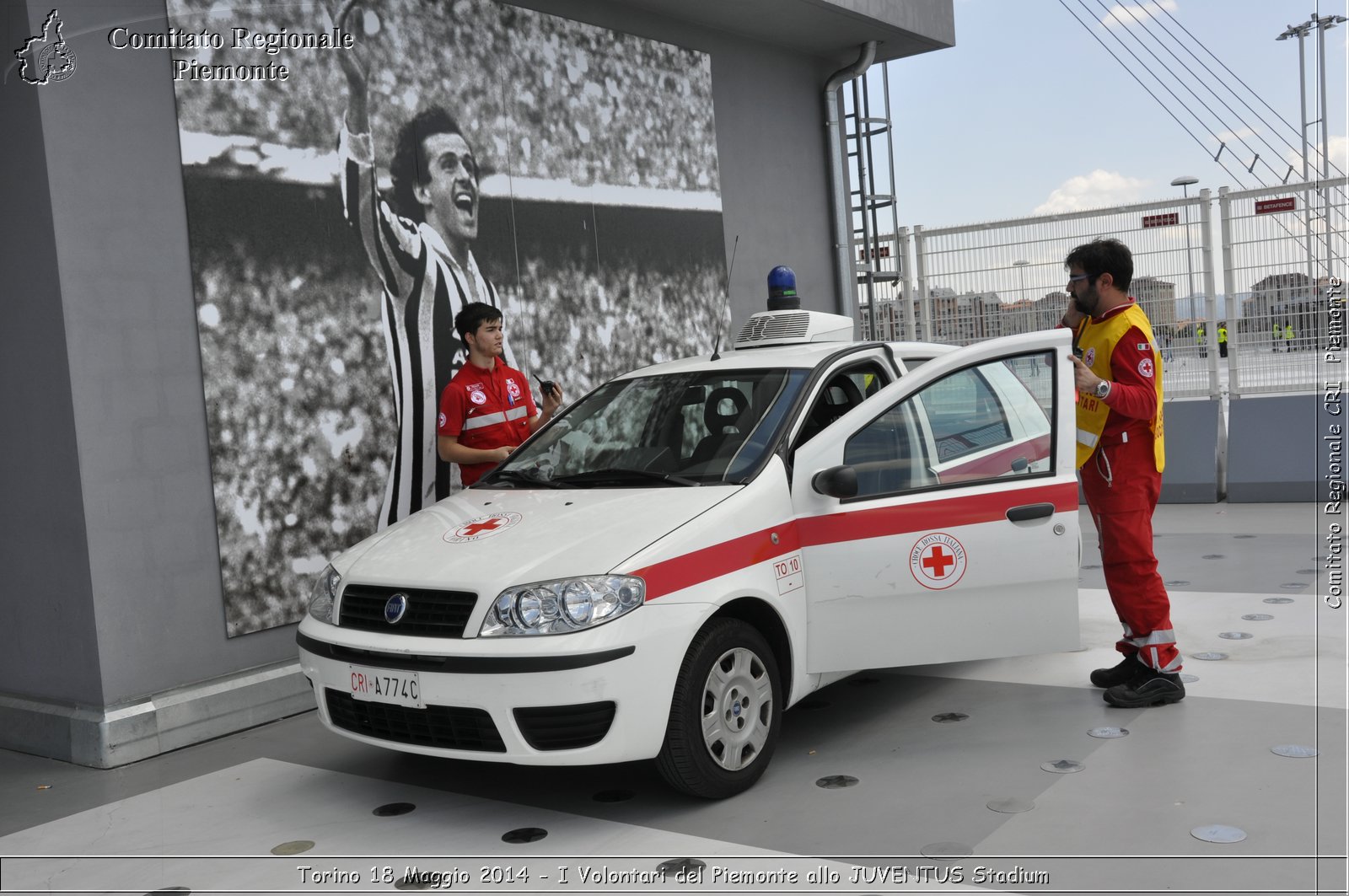 Torino 18 Maggio 2014 - I Volontari del Piemonte allo JUVENTUS Stadium - Comitato Regionale del Piemonte