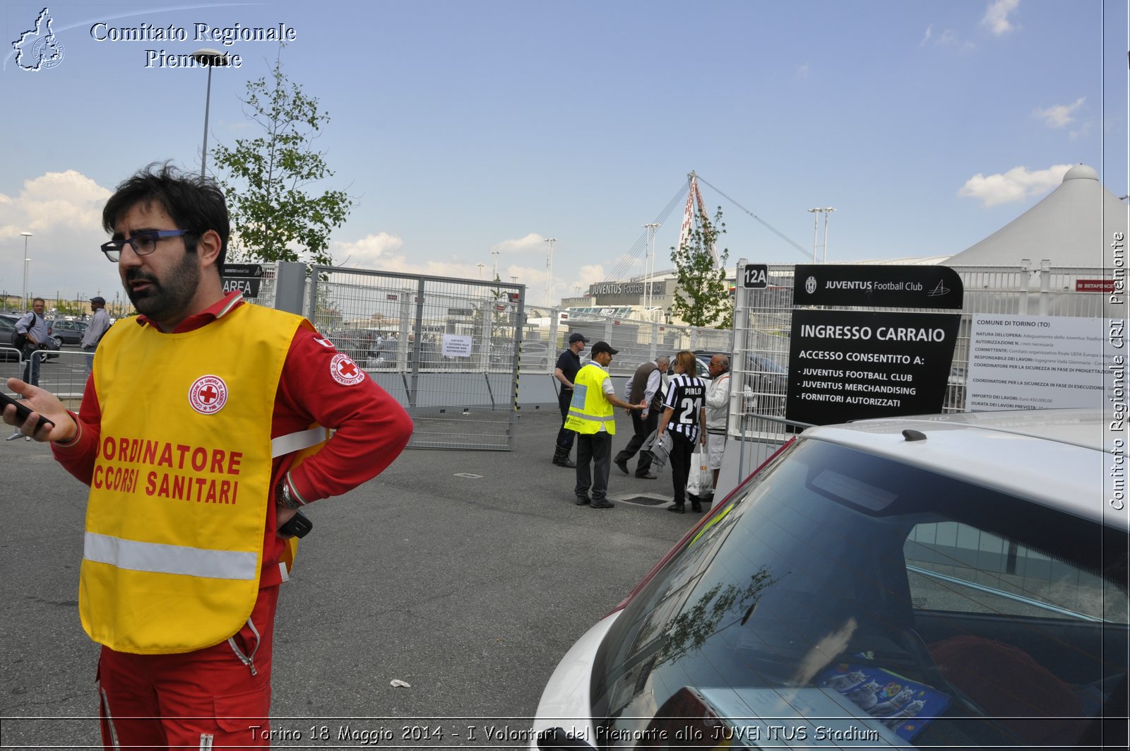 Torino 18 Maggio 2014 - I Volontari del Piemonte allo JUVENTUS Stadium - Comitato Regionale del Piemonte