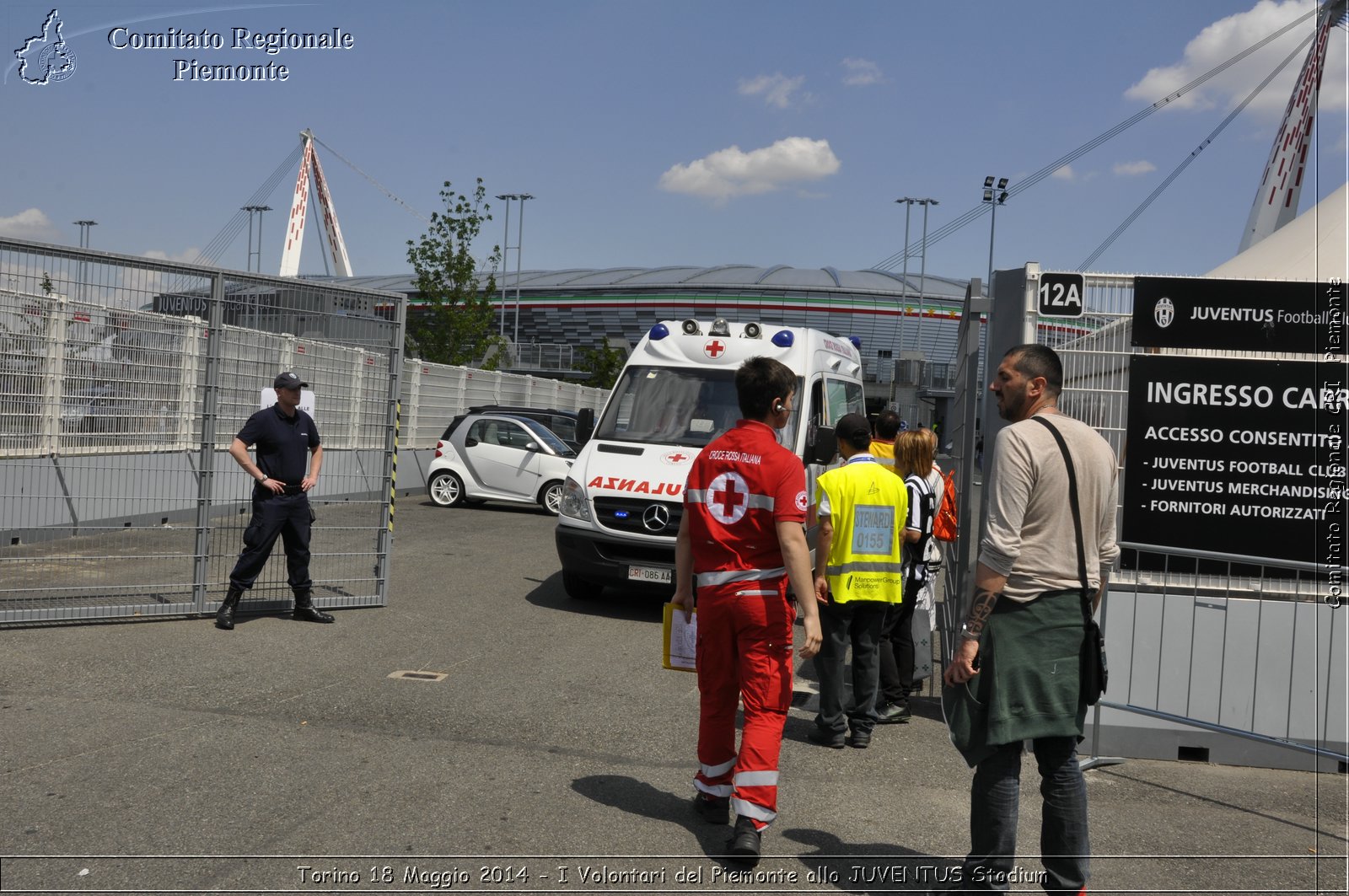 Torino 18 Maggio 2014 - I Volontari del Piemonte allo JUVENTUS Stadium - Comitato Regionale del Piemonte