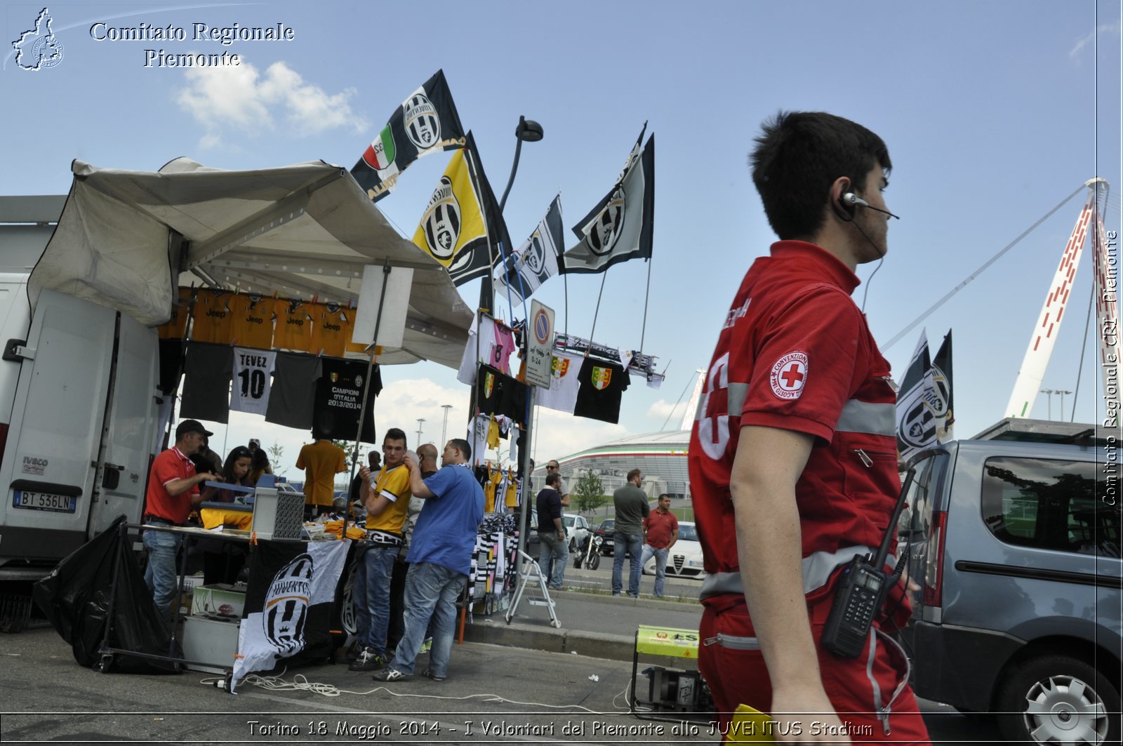 Torino 18 Maggio 2014 - I Volontari del Piemonte allo JUVENTUS Stadium - Comitato Regionale del Piemonte