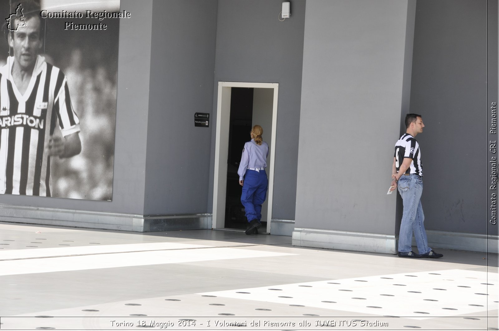 Torino 18 Maggio 2014 - I Volontari del Piemonte allo JUVENTUS Stadium - Comitato Regionale del Piemonte