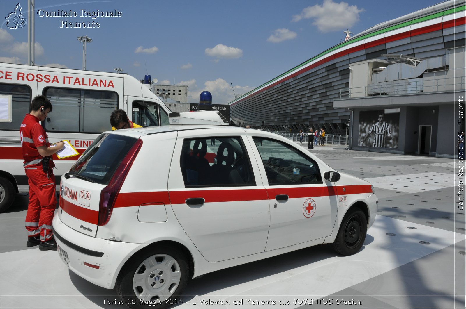 Torino 18 Maggio 2014 - I Volontari del Piemonte allo JUVENTUS Stadium - Comitato Regionale del Piemonte