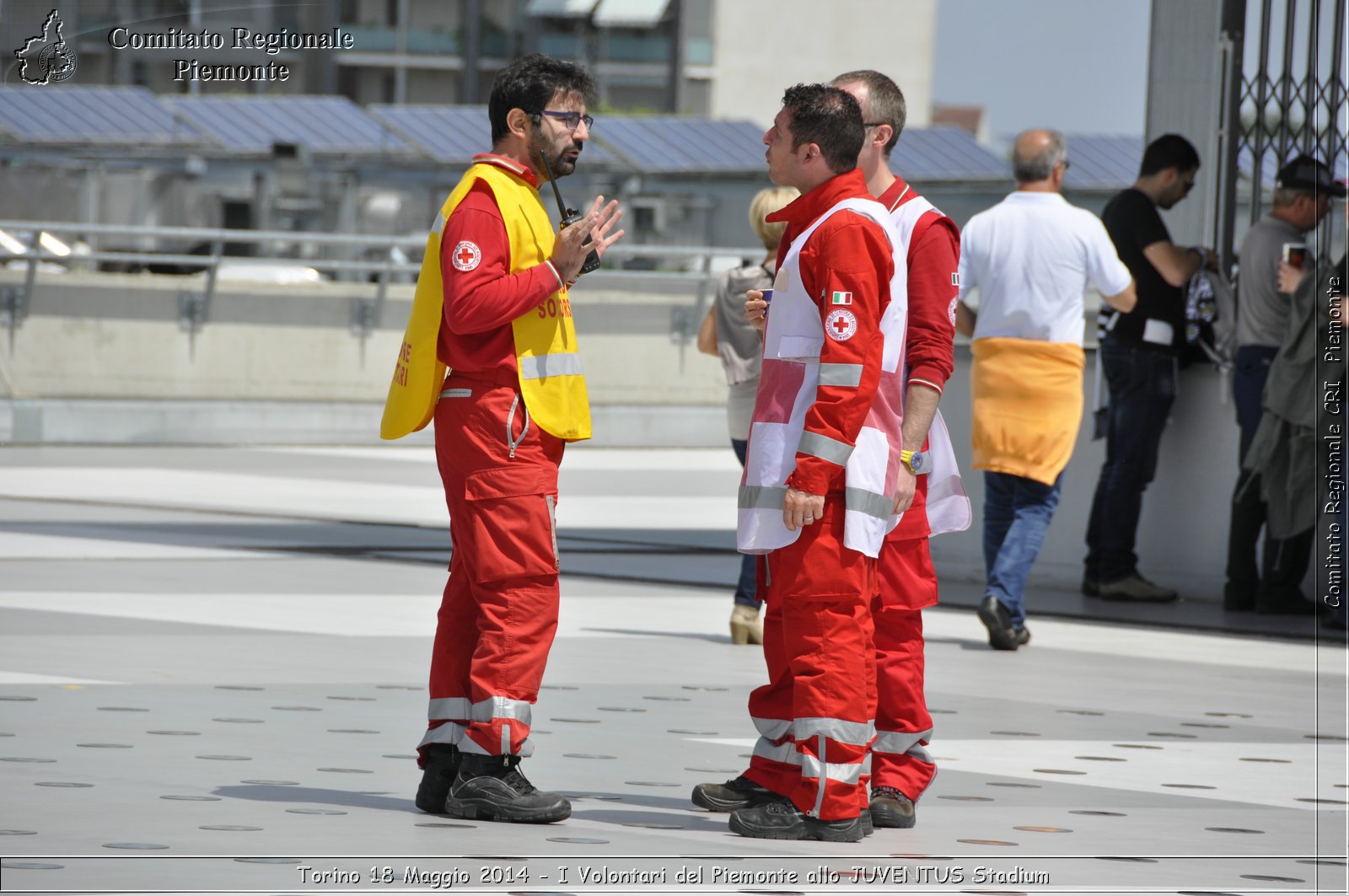 Torino 18 Maggio 2014 - I Volontari del Piemonte allo JUVENTUS Stadium - Comitato Regionale del Piemonte