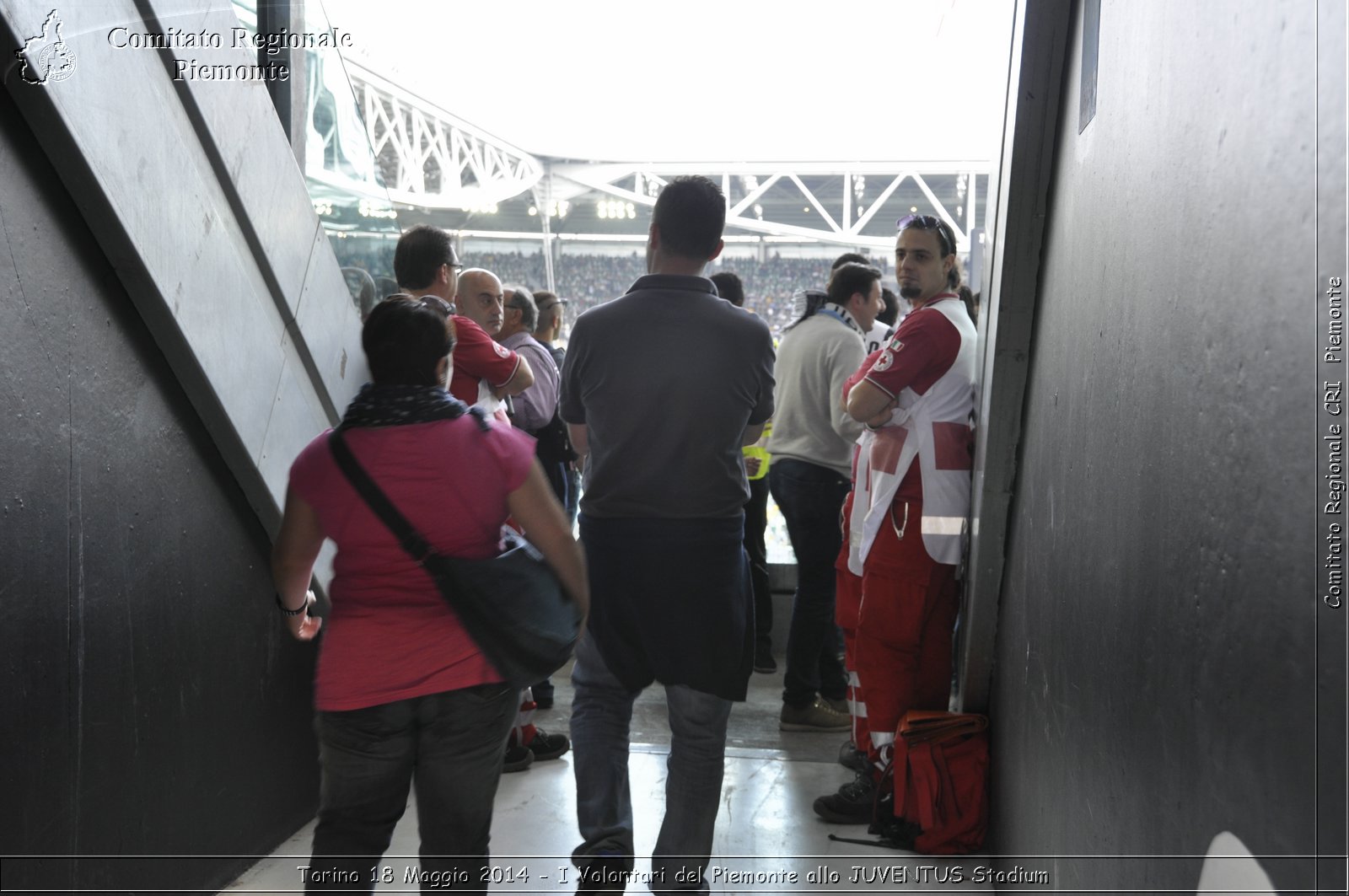 Torino 18 Maggio 2014 - I Volontari del Piemonte allo JUVENTUS Stadium - Comitato Regionale del Piemonte