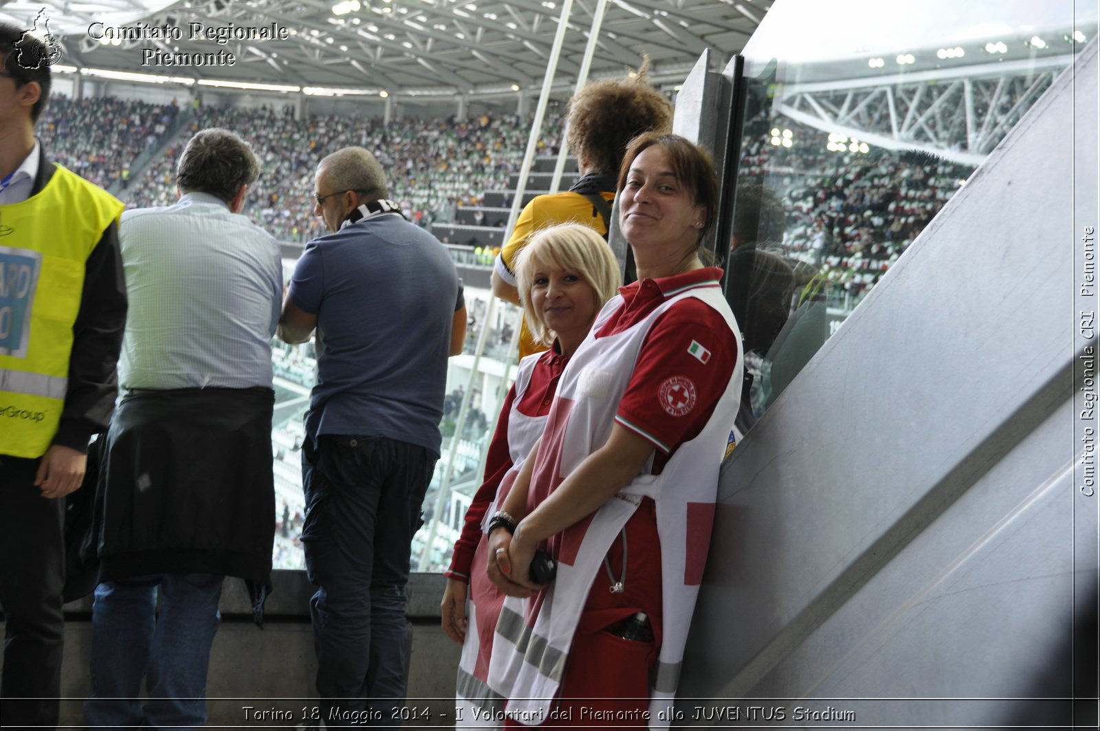 Torino 18 Maggio 2014 - I Volontari del Piemonte allo JUVENTUS Stadium - Comitato Regionale del Piemonte