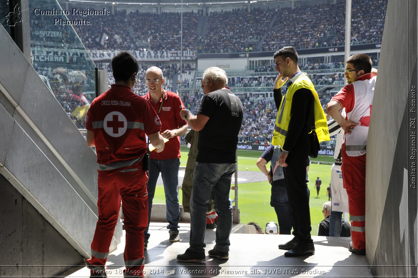 Torino 18 Maggio 2014 - I Volontari del Piemonte allo JUVENTUS Stadium - Comitato Regionale del Piemonte