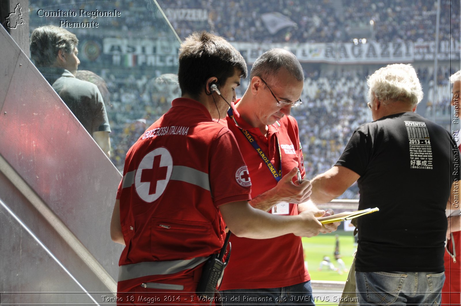 Torino 18 Maggio 2014 - I Volontari del Piemonte allo JUVENTUS Stadium - Comitato Regionale del Piemonte