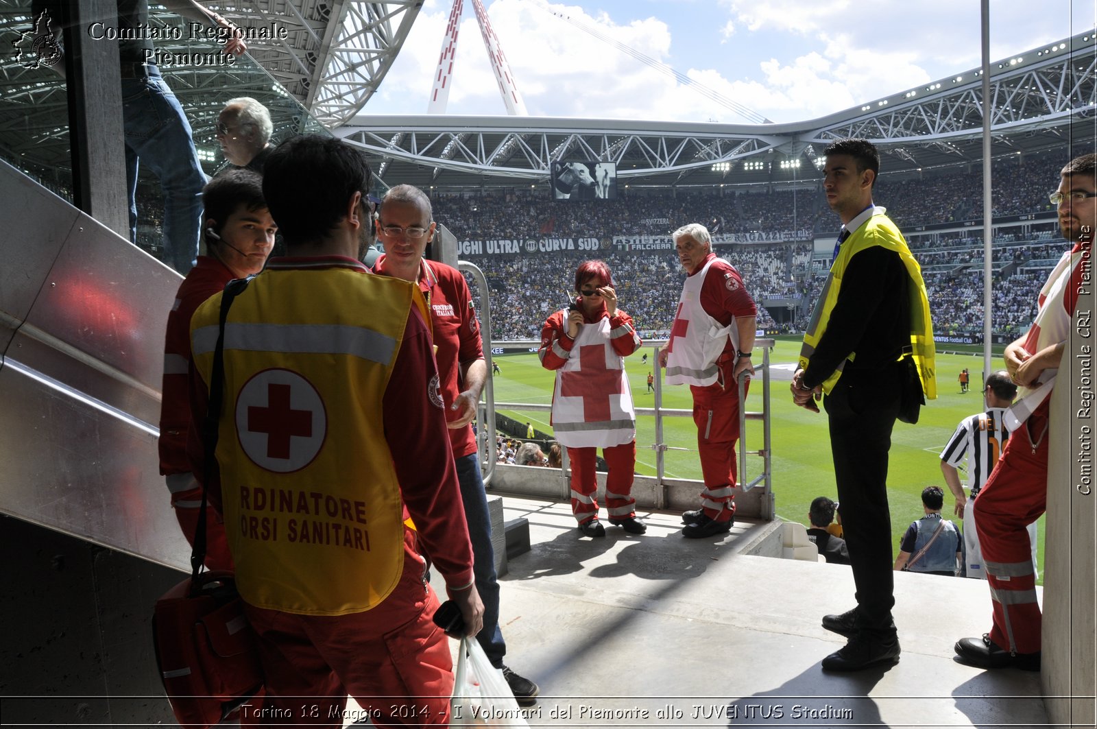 Torino 18 Maggio 2014 - I Volontari del Piemonte allo JUVENTUS Stadium - Comitato Regionale del Piemonte