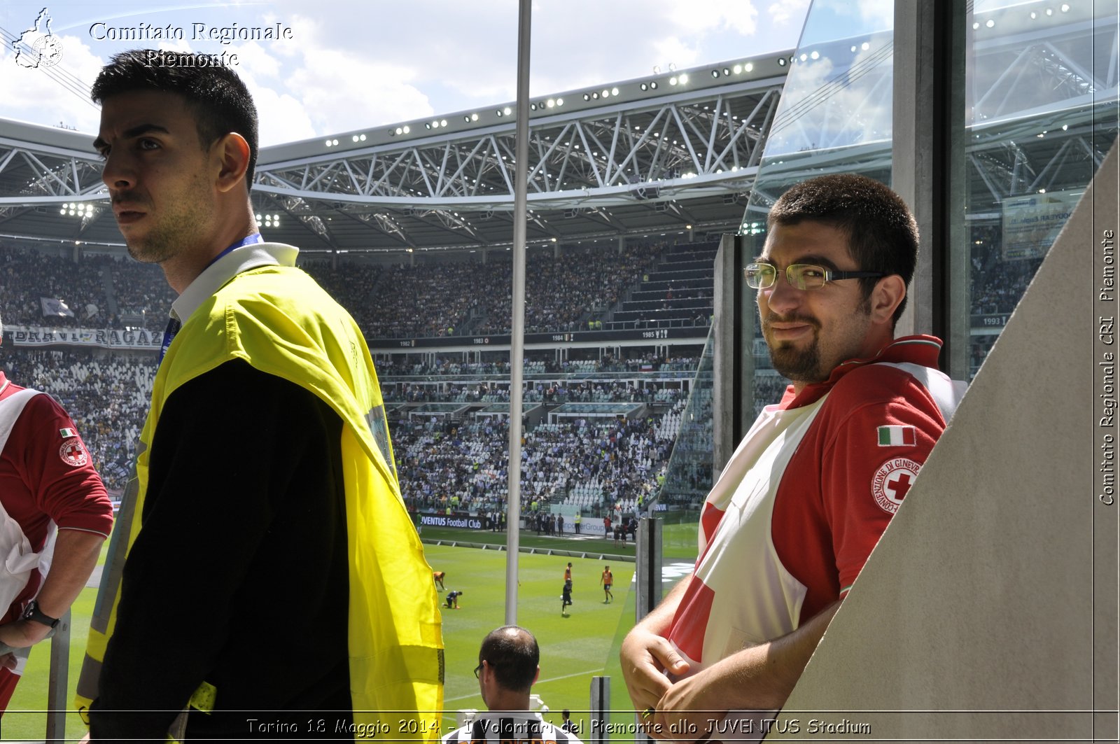 Torino 18 Maggio 2014 - I Volontari del Piemonte allo JUVENTUS Stadium - Comitato Regionale del Piemonte