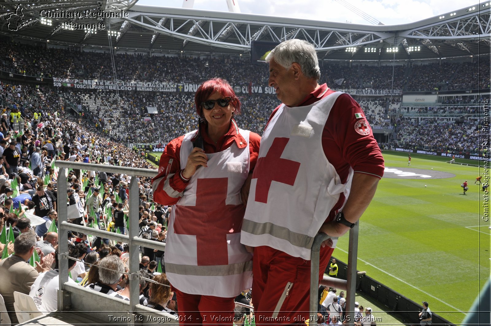 Torino 18 Maggio 2014 - I Volontari del Piemonte allo JUVENTUS Stadium - Comitato Regionale del Piemonte