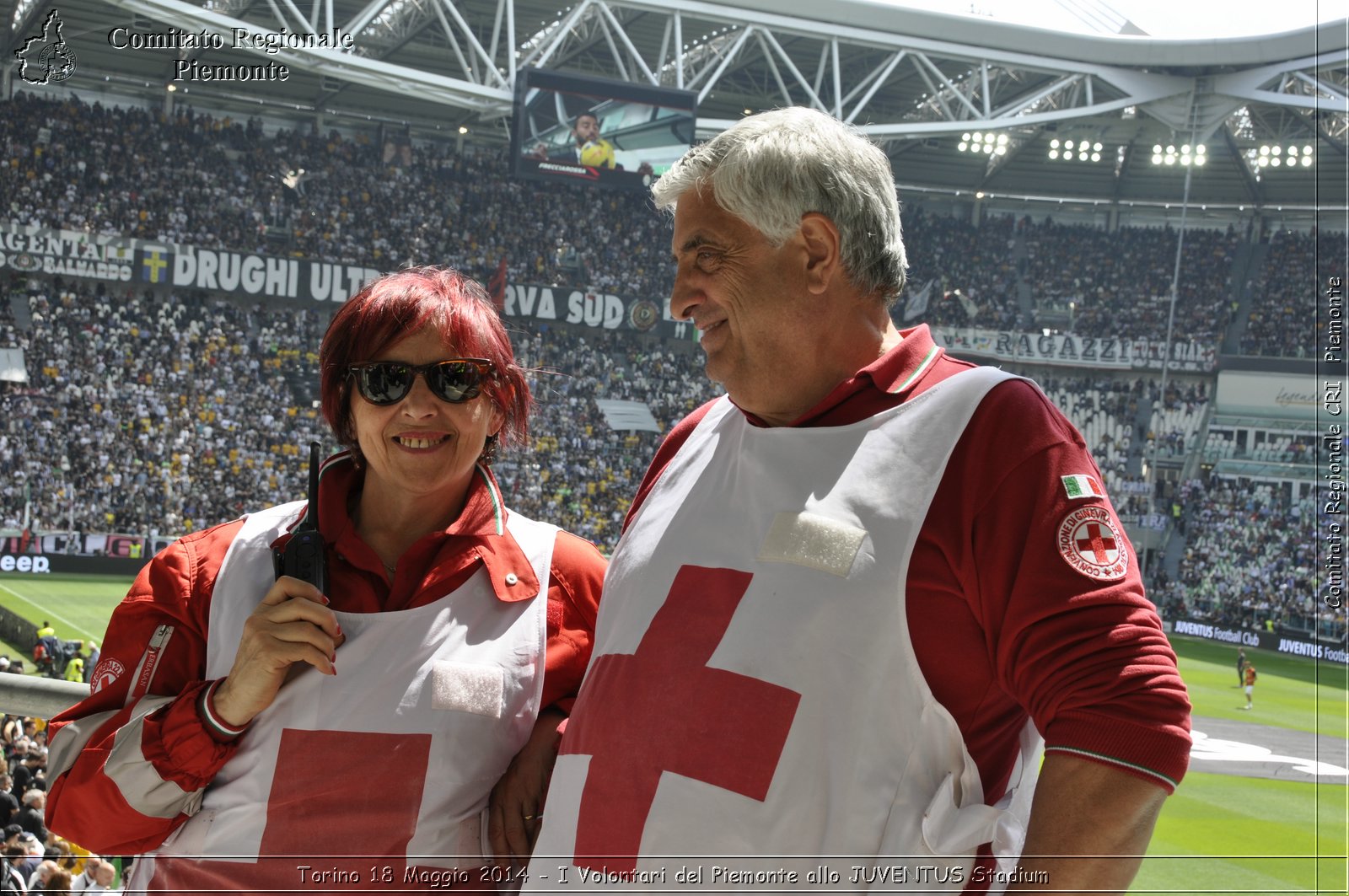 Torino 18 Maggio 2014 - I Volontari del Piemonte allo JUVENTUS Stadium - Comitato Regionale del Piemonte