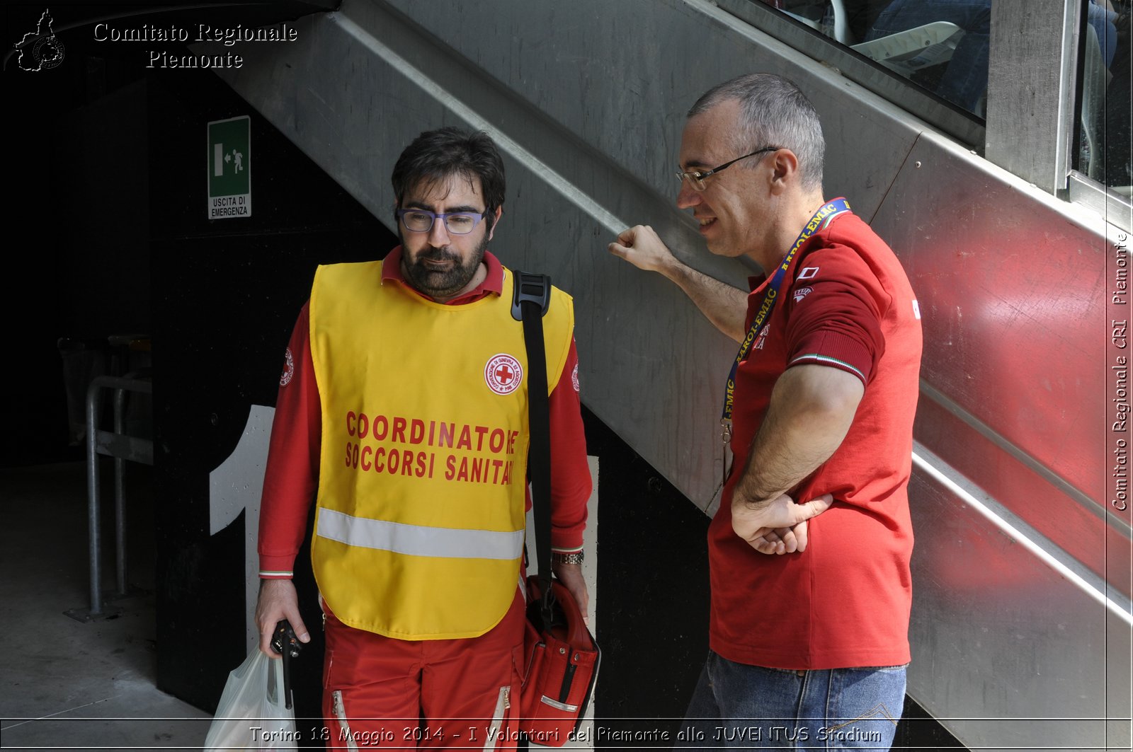 Torino 18 Maggio 2014 - I Volontari del Piemonte allo JUVENTUS Stadium - Comitato Regionale del Piemonte