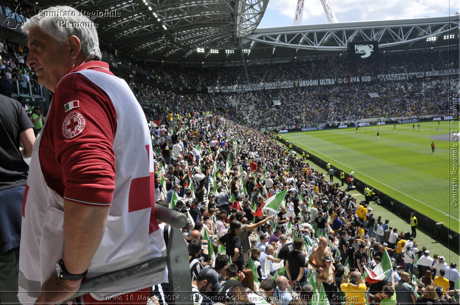 Torino 18 Maggio 2014 - I Volontari del Piemonte allo JUVENTUS Stadium - Comitato Regionale del Piemonte