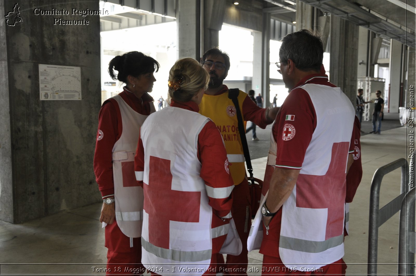 Torino 18 Maggio 2014 - I Volontari del Piemonte allo JUVENTUS Stadium - Comitato Regionale del Piemonte