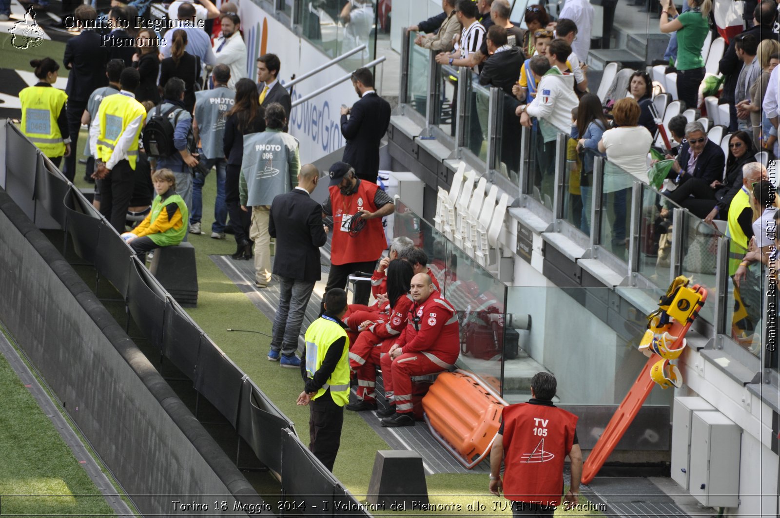 Torino 18 Maggio 2014 - I Volontari del Piemonte allo JUVENTUS Stadium - Comitato Regionale del Piemonte