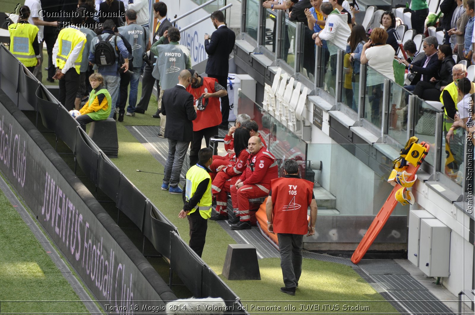 Torino 18 Maggio 2014 - I Volontari del Piemonte allo JUVENTUS Stadium - Comitato Regionale del Piemonte