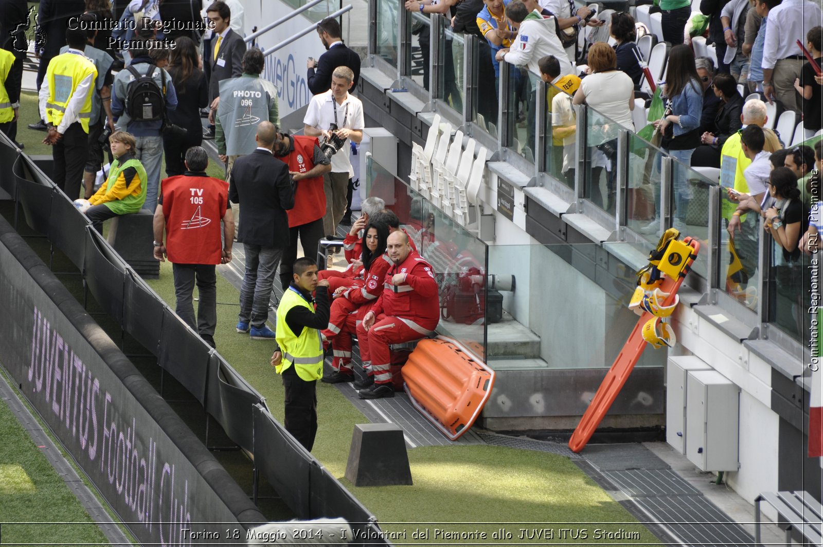 Torino 18 Maggio 2014 - I Volontari del Piemonte allo JUVENTUS Stadium - Comitato Regionale del Piemonte