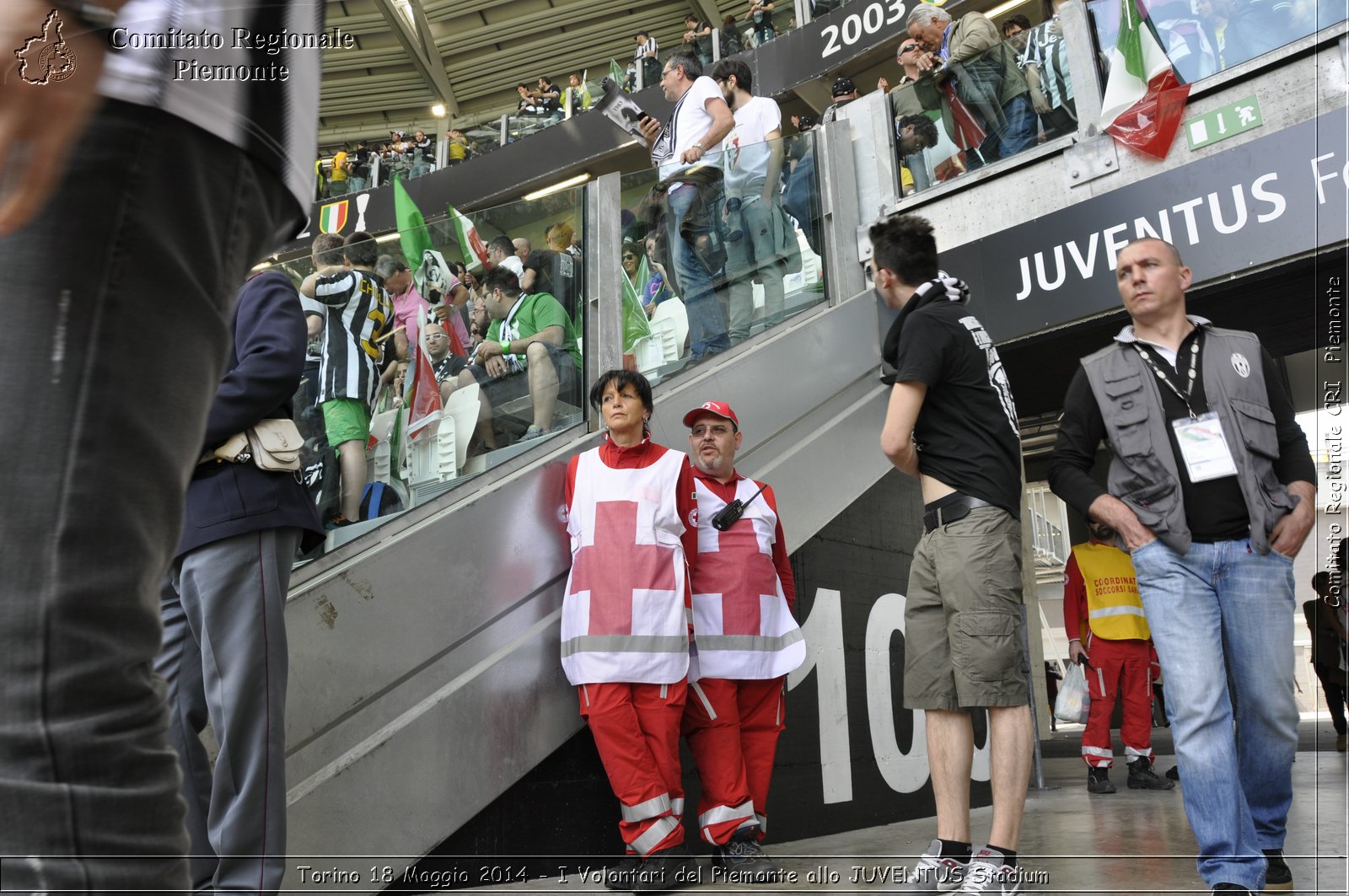 Torino 18 Maggio 2014 - I Volontari del Piemonte allo JUVENTUS Stadium - Comitato Regionale del Piemonte