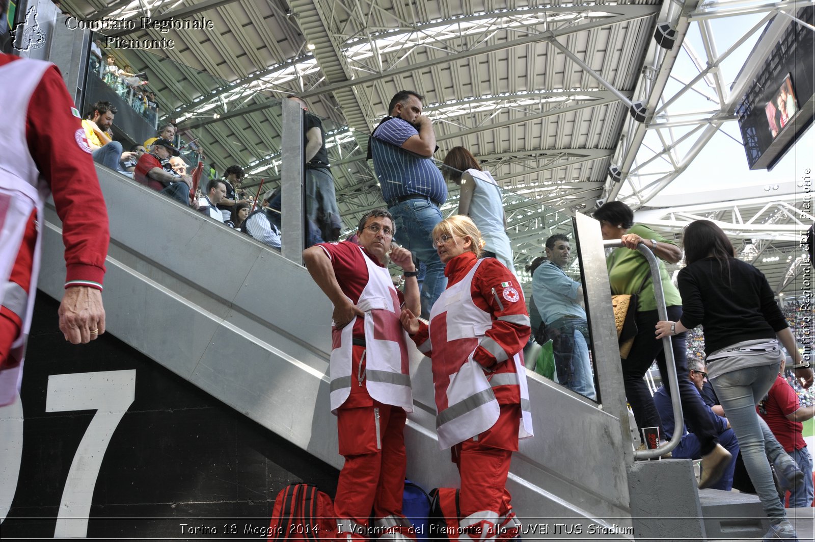 Torino 18 Maggio 2014 - I Volontari del Piemonte allo JUVENTUS Stadium - Comitato Regionale del Piemonte