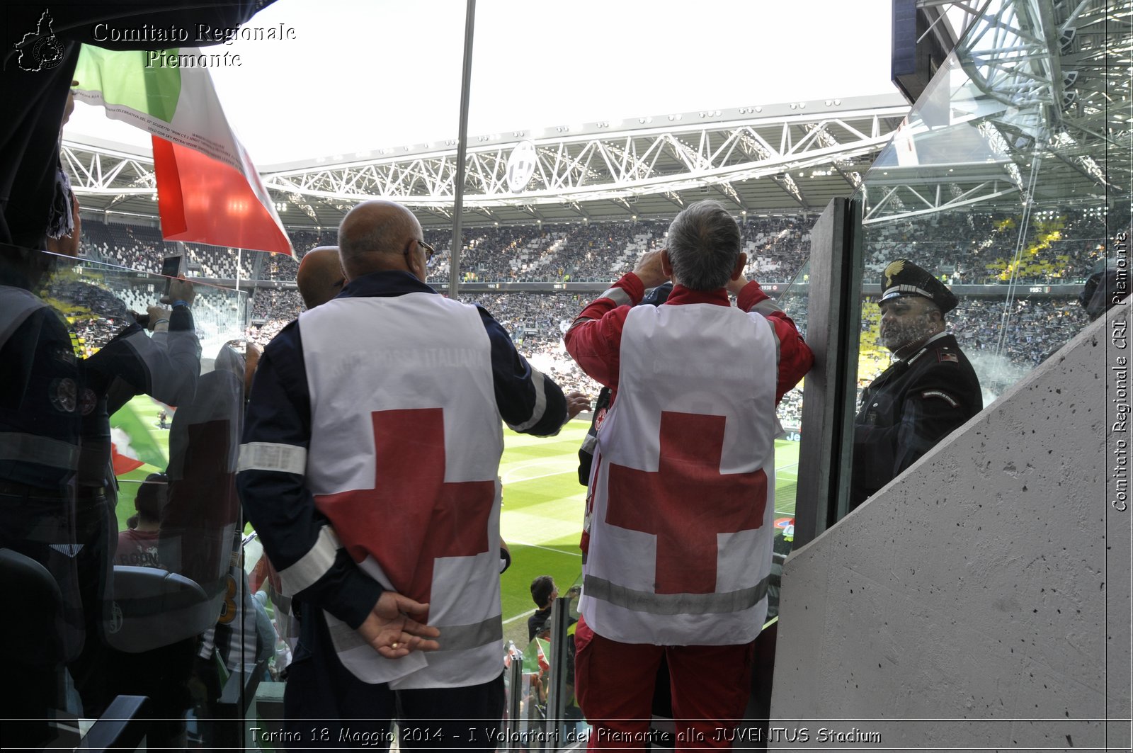 Torino 18 Maggio 2014 - I Volontari del Piemonte allo JUVENTUS Stadium - Comitato Regionale del Piemonte