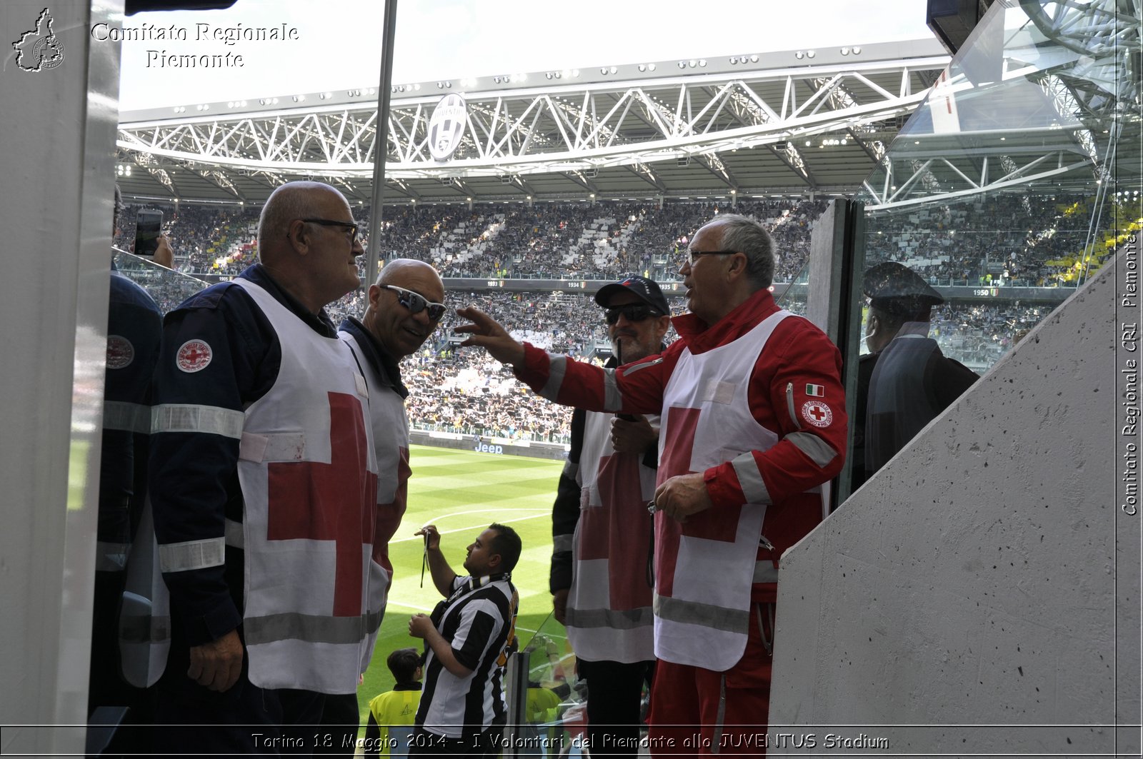 Torino 18 Maggio 2014 - I Volontari del Piemonte allo JUVENTUS Stadium - Comitato Regionale del Piemonte