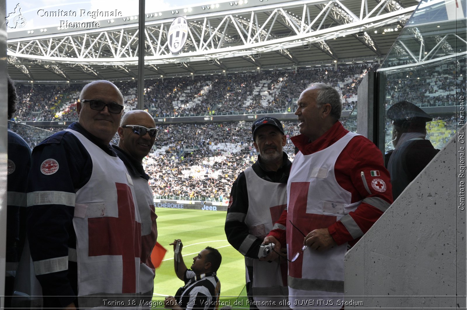 Torino 18 Maggio 2014 - I Volontari del Piemonte allo JUVENTUS Stadium - Comitato Regionale del Piemonte