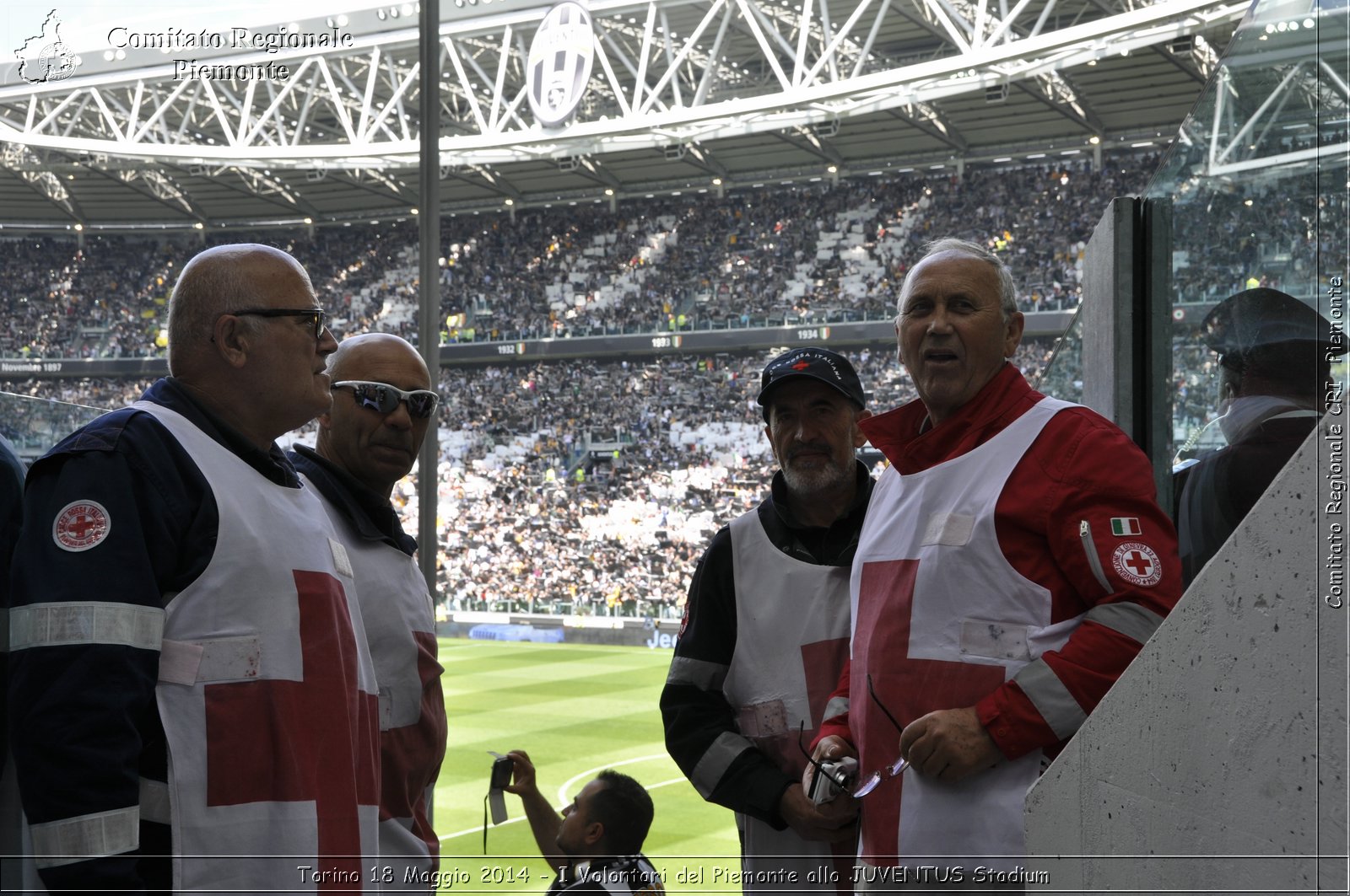 Torino 18 Maggio 2014 - I Volontari del Piemonte allo JUVENTUS Stadium - Comitato Regionale del Piemonte