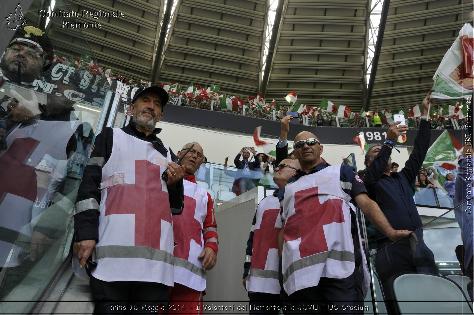 Torino 18 Maggio 2014 - I Volontari del Piemonte allo JUVENTUS Stadium - Comitato Regionale del Piemonte