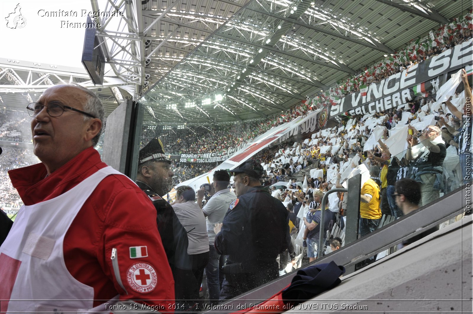 Torino 18 Maggio 2014 - I Volontari del Piemonte allo JUVENTUS Stadium - Comitato Regionale del Piemonte